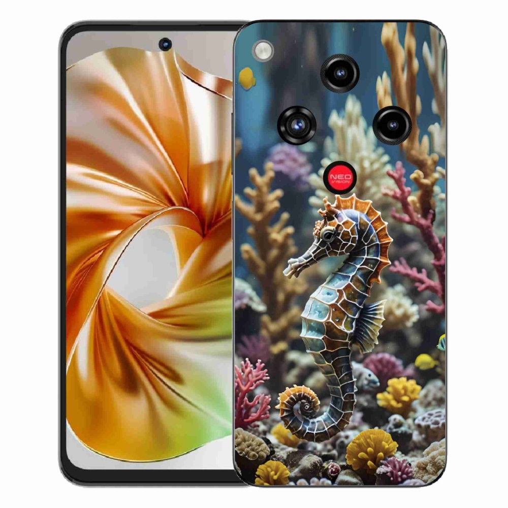 Gélový kryt mmCase na ZTE Nubia Focus 2 - morský koník 2