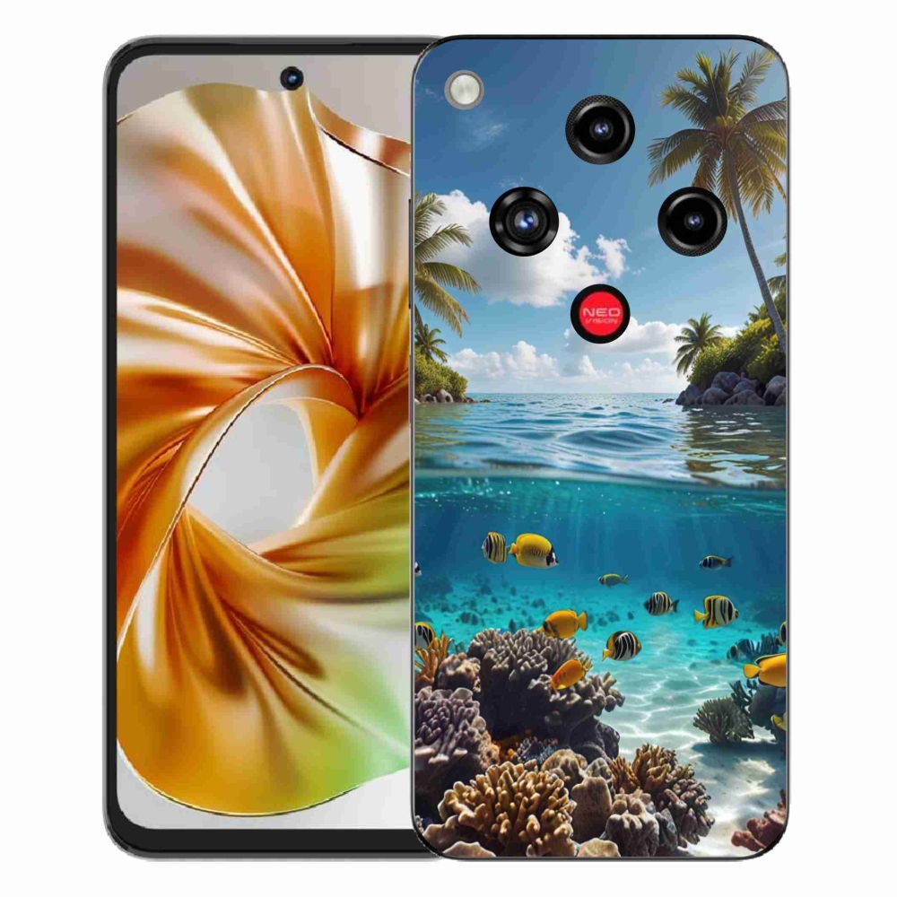 Gélový kryt mmCase na ZTE Nubia Focus 2 - morský svet 4