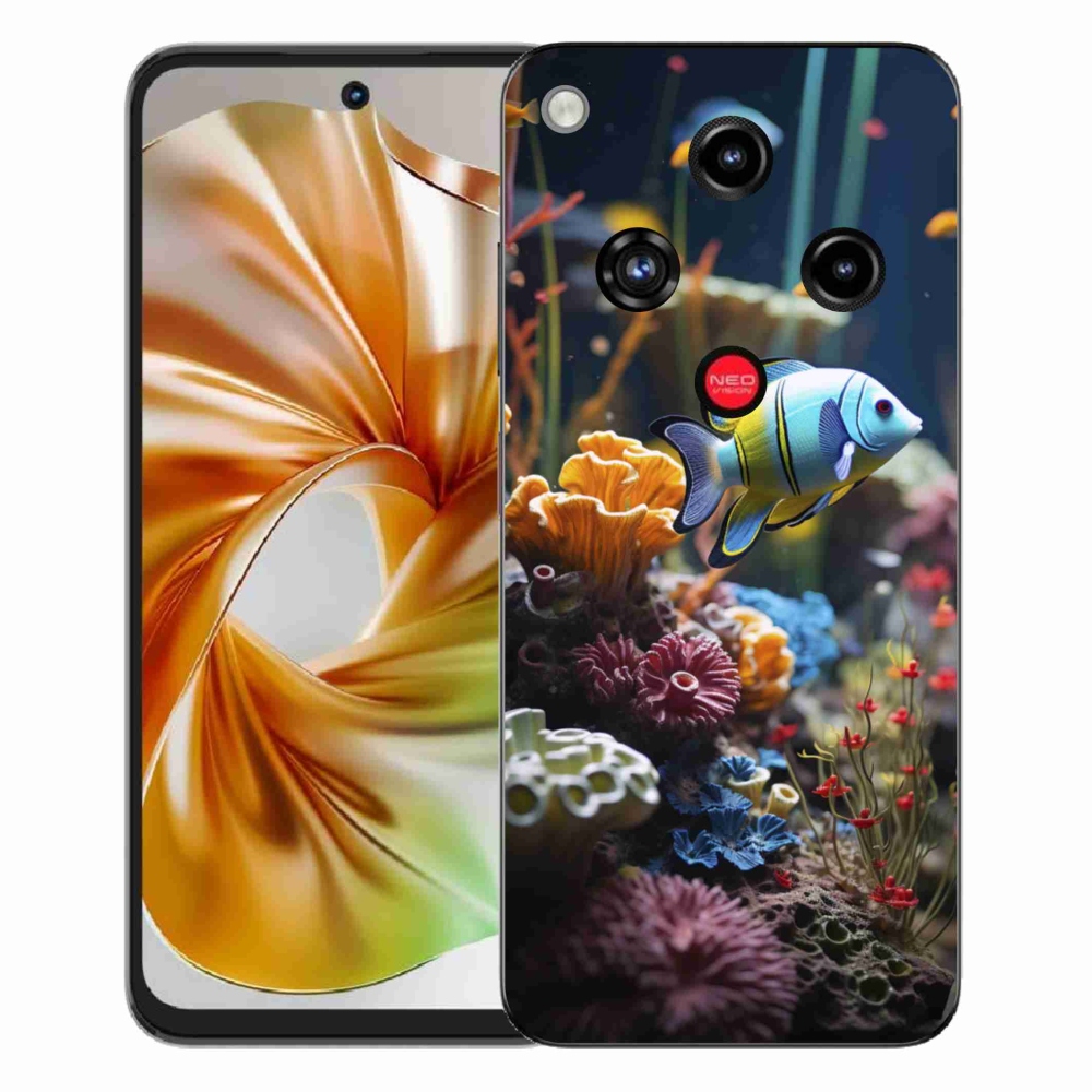Gélový kryt mmCase na ZTE Nubia Focus 2 - morský svet 5