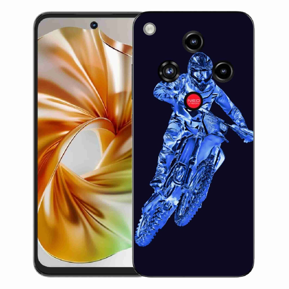 Gélový kryt mmCase na ZTE Nubia Focus 2 - motocross 1