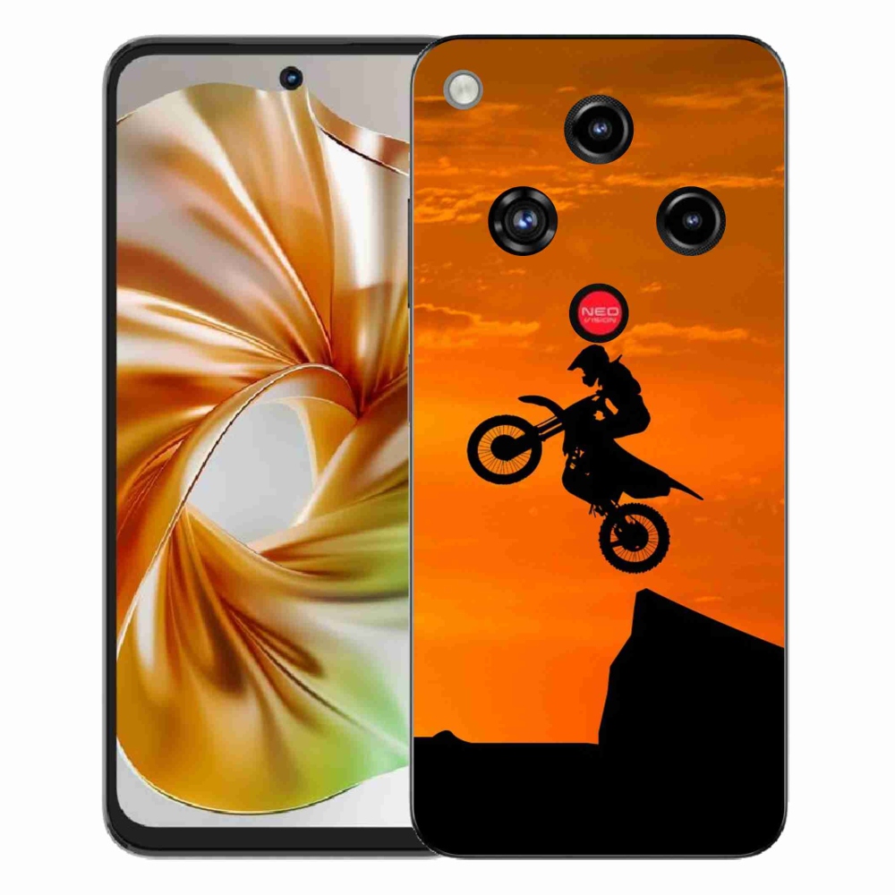 Gélový kryt mmCase na ZTE Nubia Focus 2 - motocross