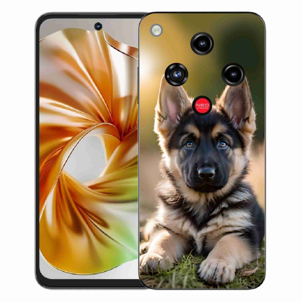 Gélový kryt mmCase na ZTE Nubia Focus 2 - nemecký ovčiak v prírode