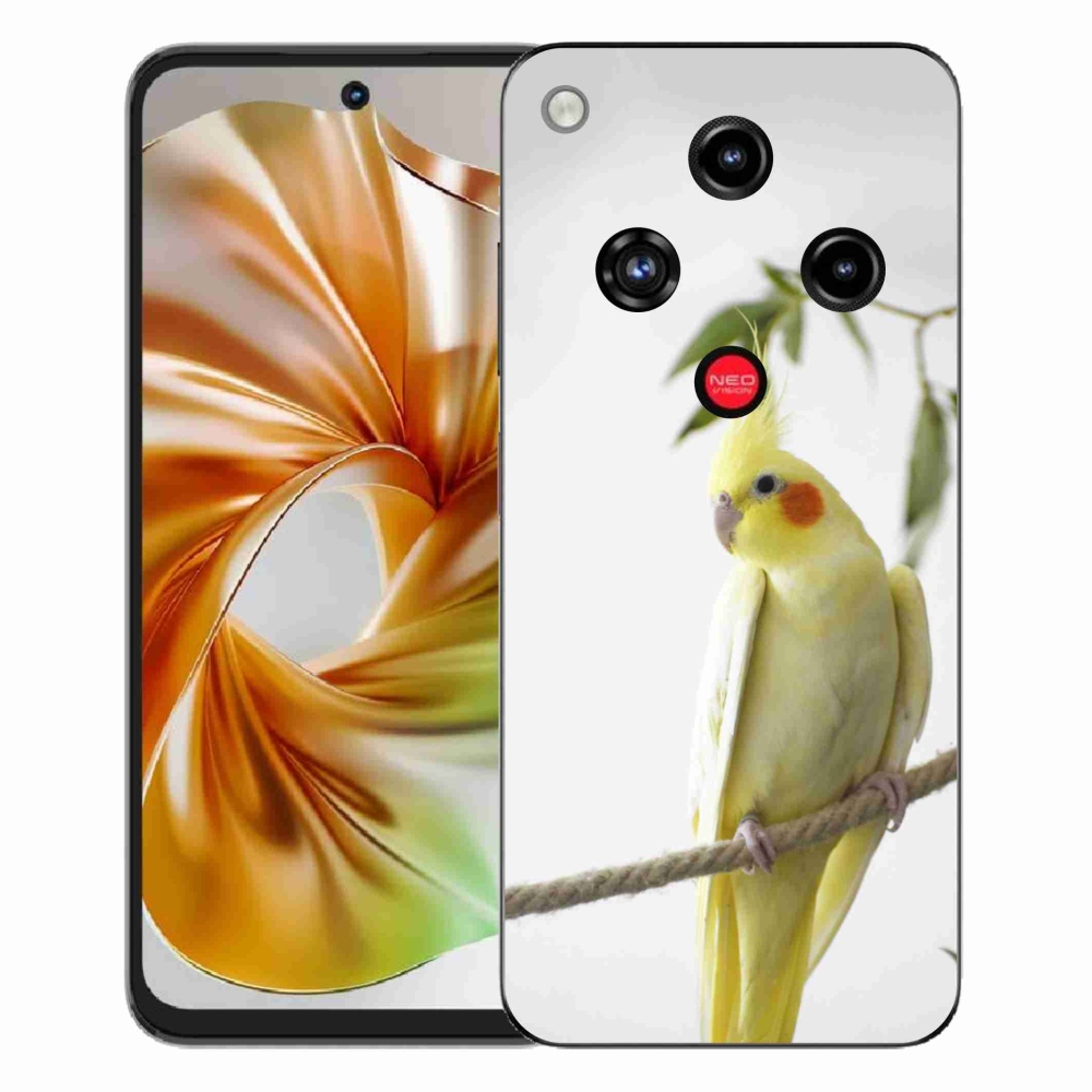 Gélový kryt mmCase na ZTE Nubia Focus 2 - papagáj korela chocholatá