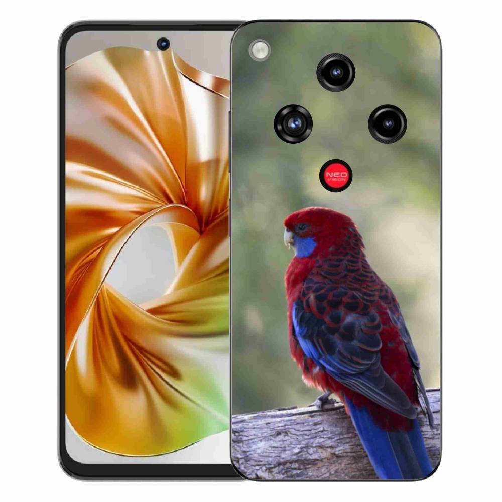 Gélový kryt mmCase na ZTE Nubia Focus 2 - papagáj rosela