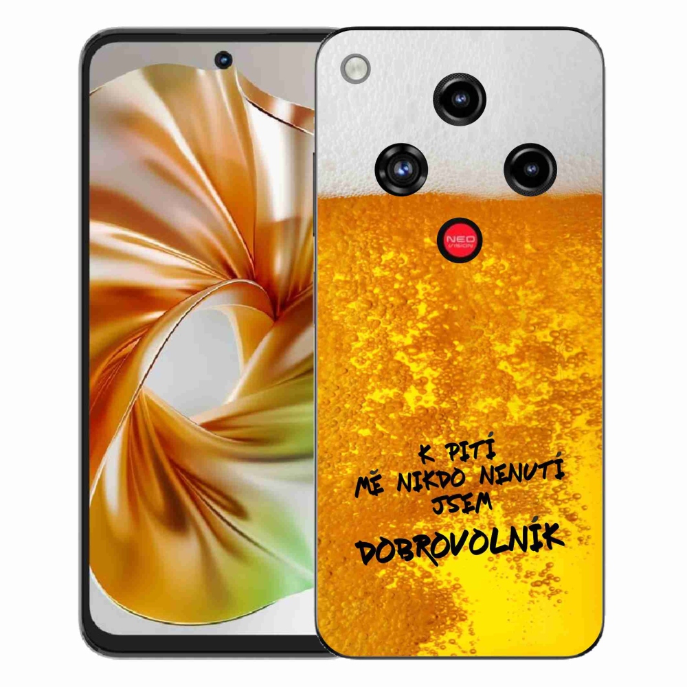 Gélový kryt mmCase na ZTE Nubia Focus 2 - pivný motív 4