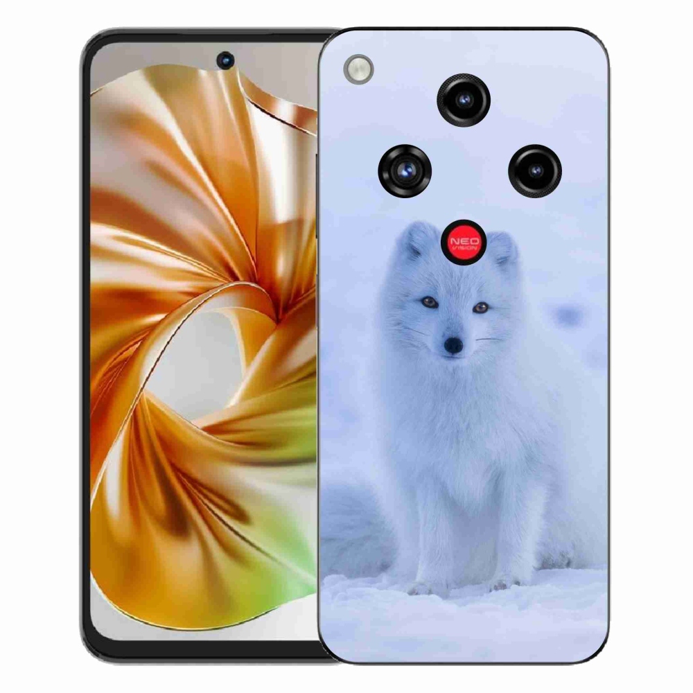 Gélový kryt mmCase na ZTE Nubia Focus 2 - polárna líška