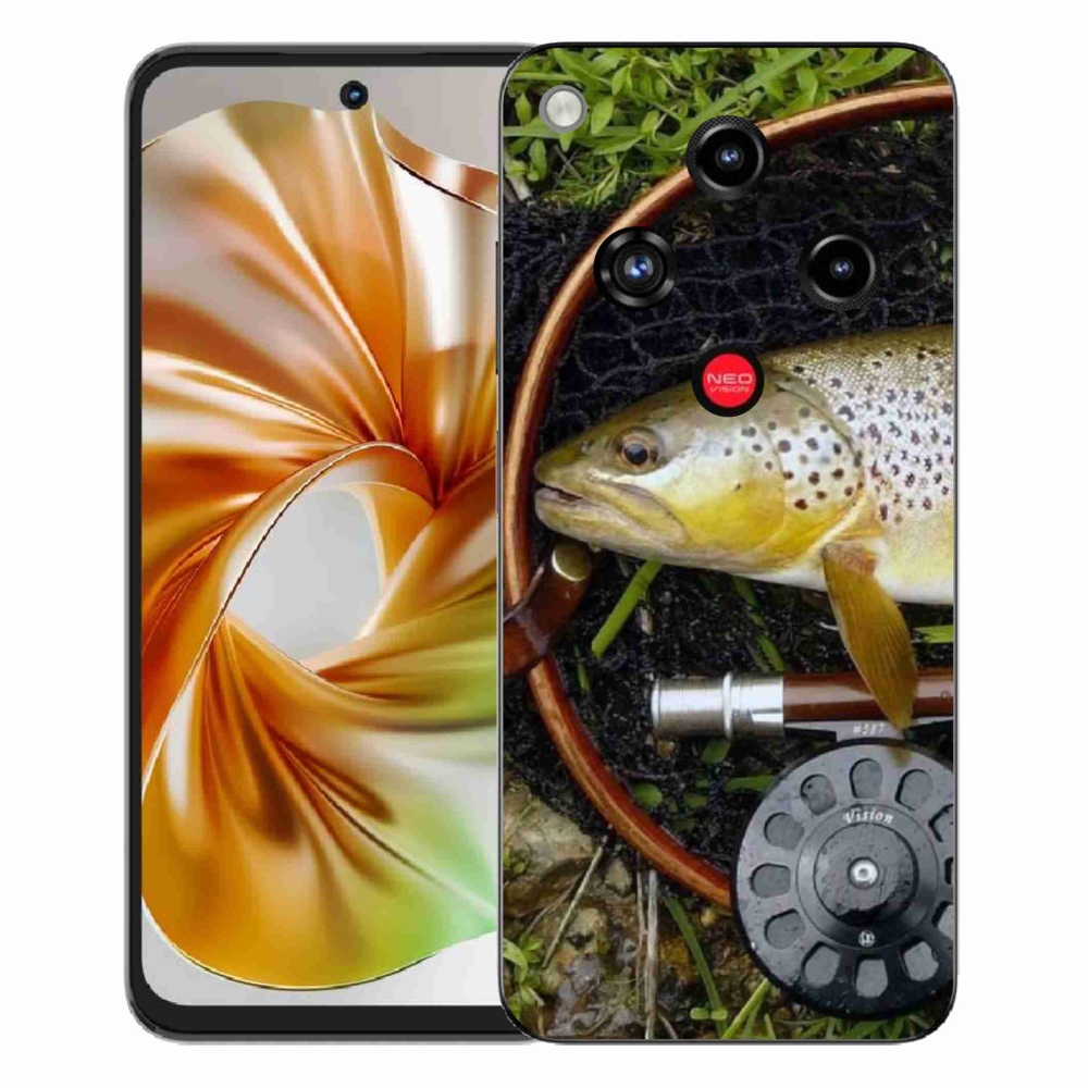 Gélový kryt mmCase na ZTE Nubia Focus 2 - pstruh 2