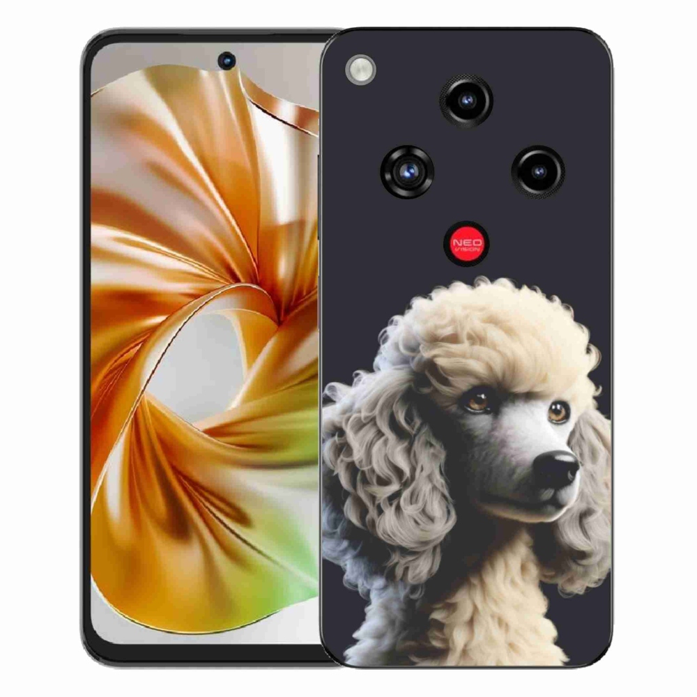 Gélový kryt mmCase na ZTE Nubia Focus 2 - pudel