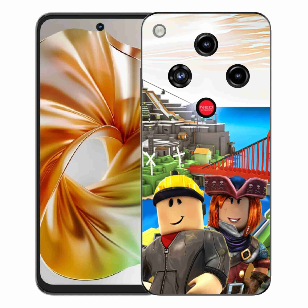 Gélový kryt mmCase na ZTE Nubia Focus 2 - roblox 1