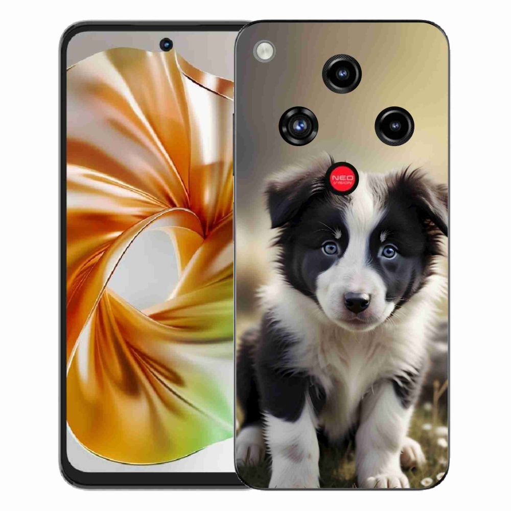 Gélový kryt mmCase na ZTE Nubia Focus 2 - roztomilá border kólia