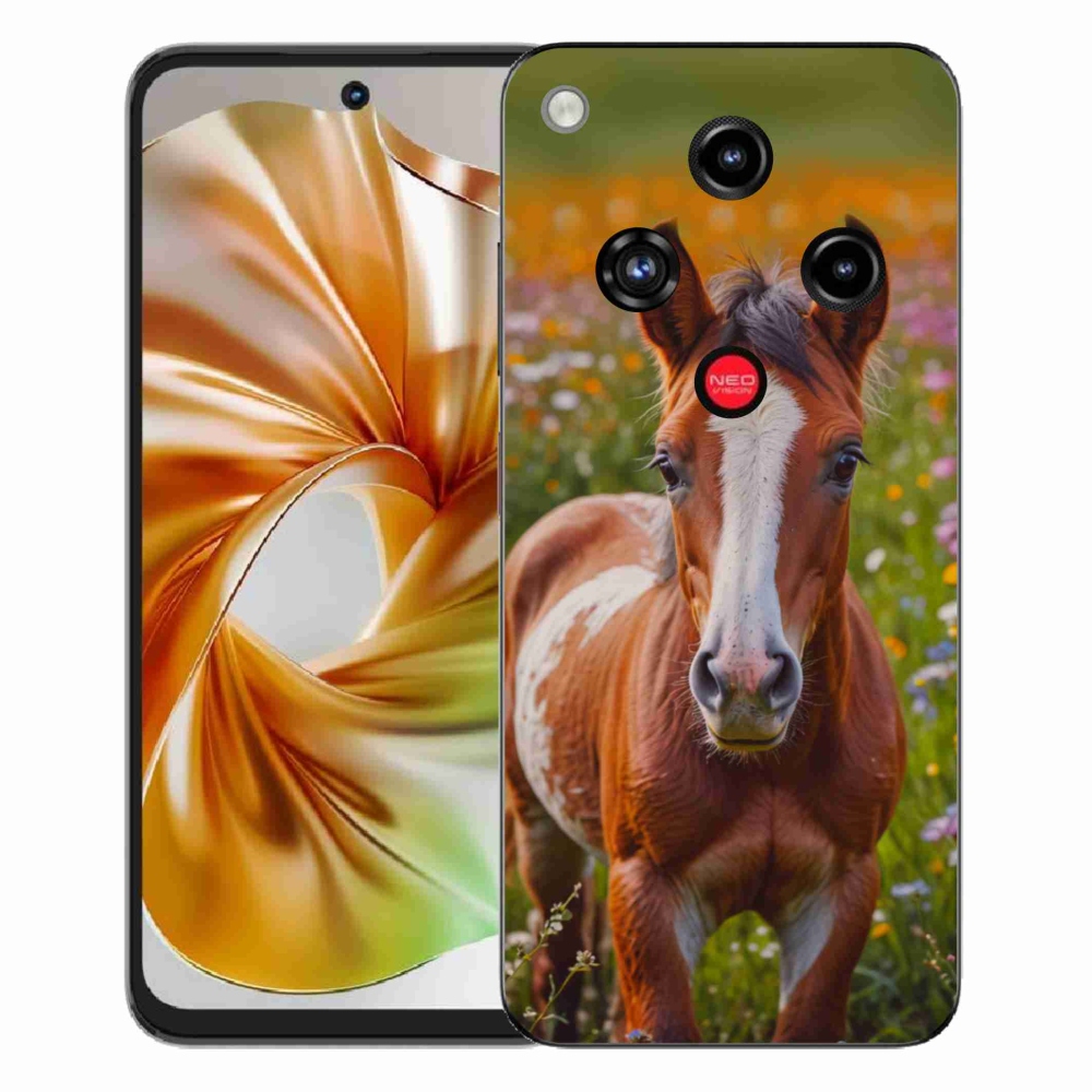 Gélový kryt mmCase na ZTE Nubia Focus 2 - roztomilé žriebä