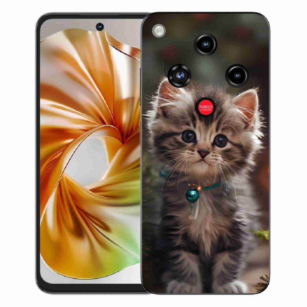 Gélový kryt mmCase na ZTE Nubia Focus 2 - roztomilé mačiatko 11