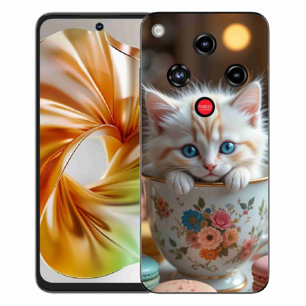 Gélový kryt mmCase na ZTE Nubia Focus 2 - roztomilé mačiatko 6