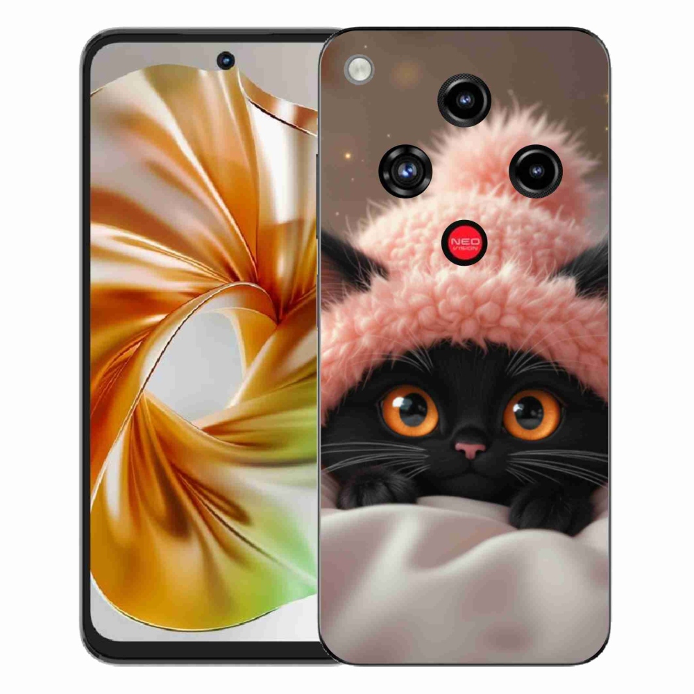 Gélový kryt mmCase na ZTE Nubia Focus 2 - roztomilé mačiatko 7