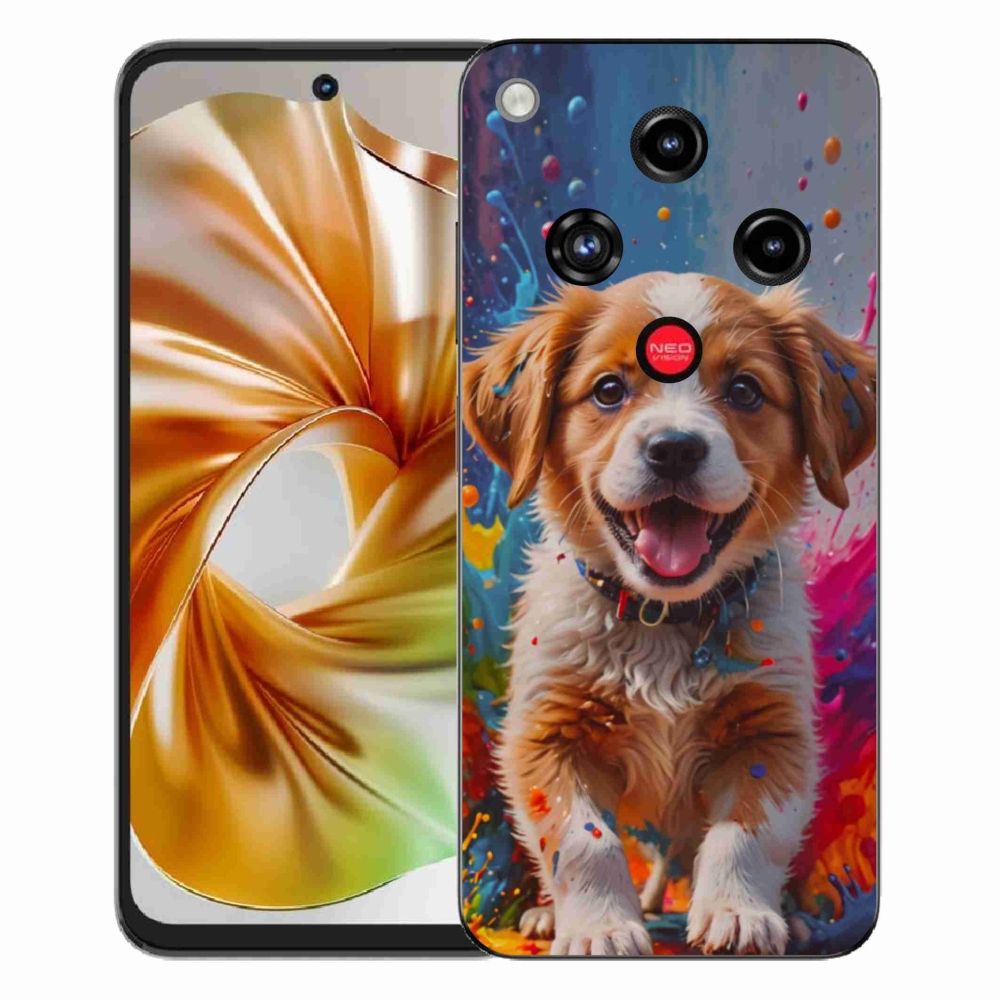 Gélový kryt mmCase na ZTE Nubia Focus 2 - roztomilé šteňa 3