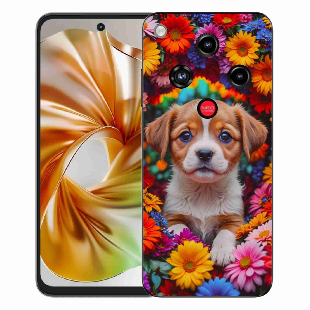 Gélový kryt mmCase na ZTE Nubia Focus 2 - roztomilé šteňa