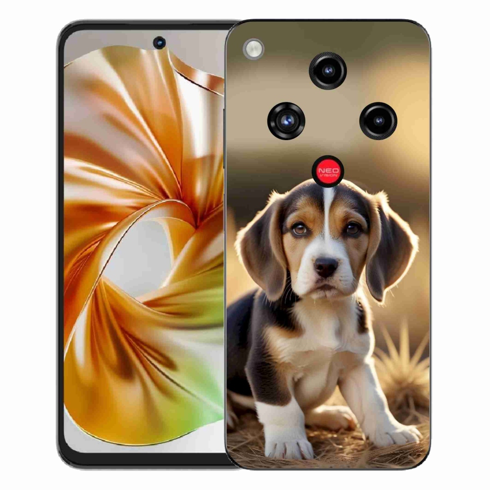 Gélový kryt mmCase na ZTE Nubia Focus 2 - roztomilý bígl