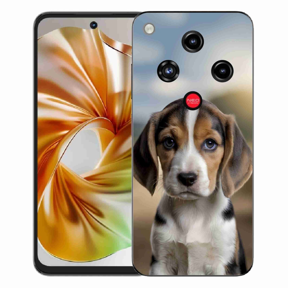 Gélový kryt mmCase na ZTE Nubia Focus 2 - roztomilý bígl