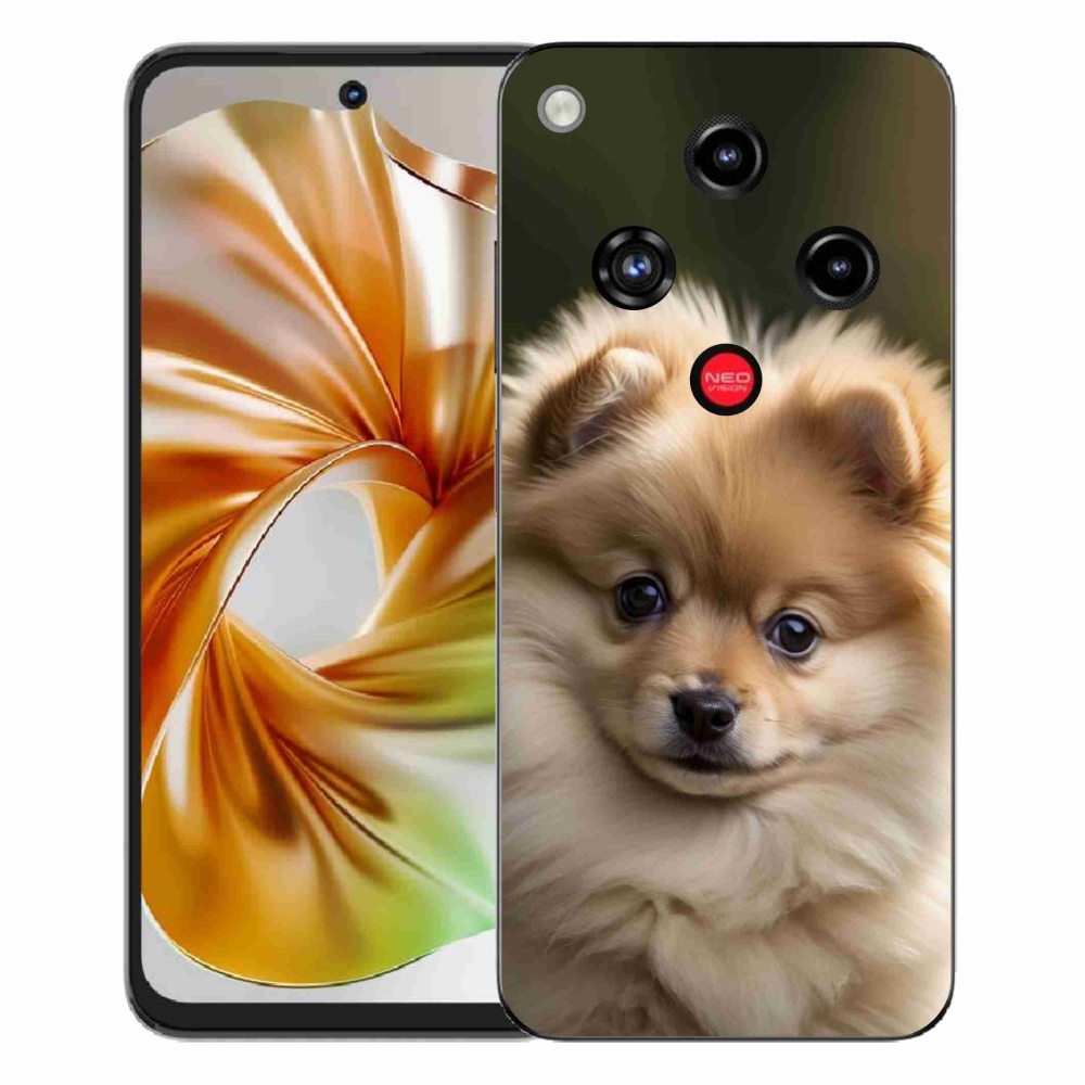 Gélový kryt mmCase na ZTE Nubia Focus 2 - roztomilý pomeranian 2