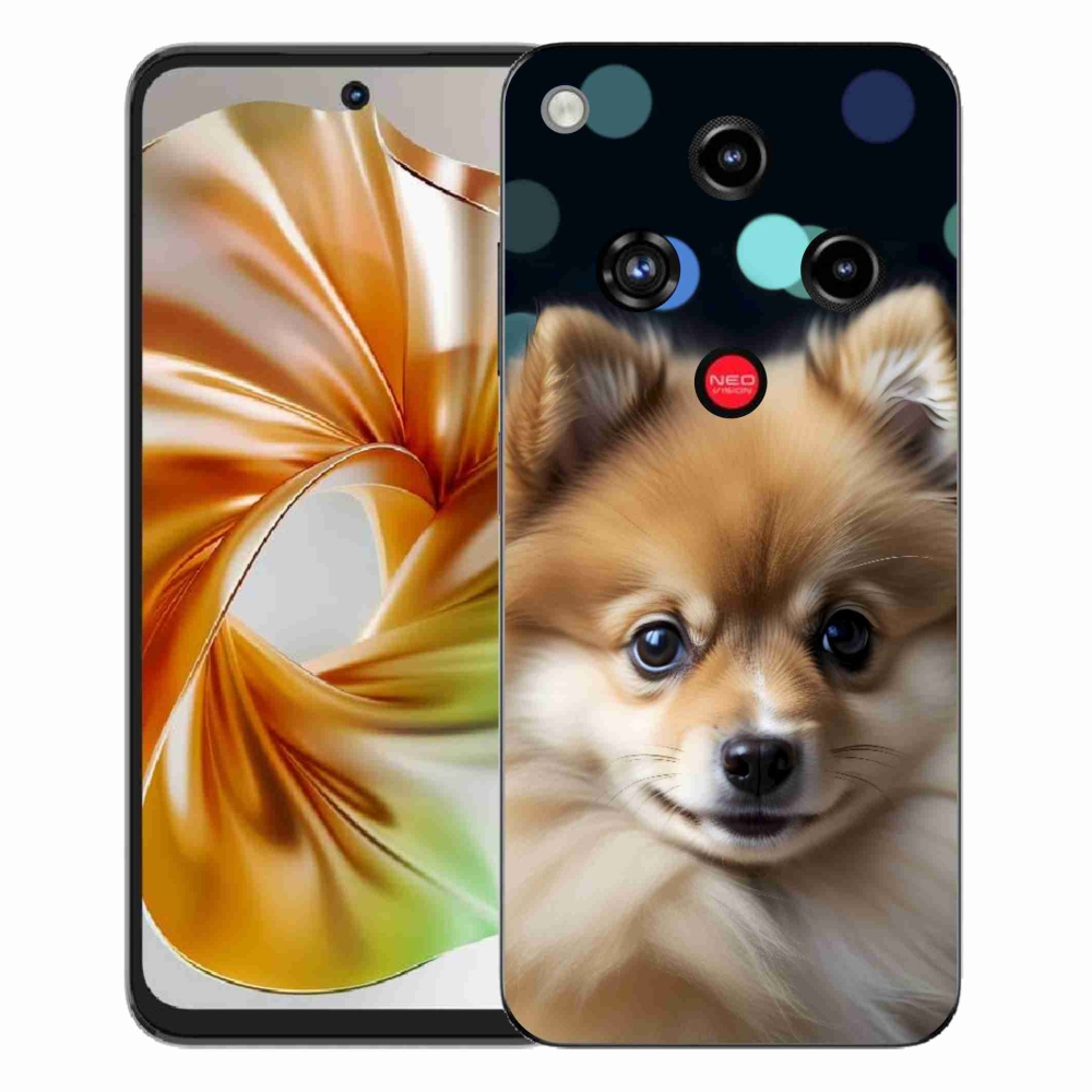 Gélový kryt mmCase na ZTE Nubia Focus 2 - roztomilý pomeranian