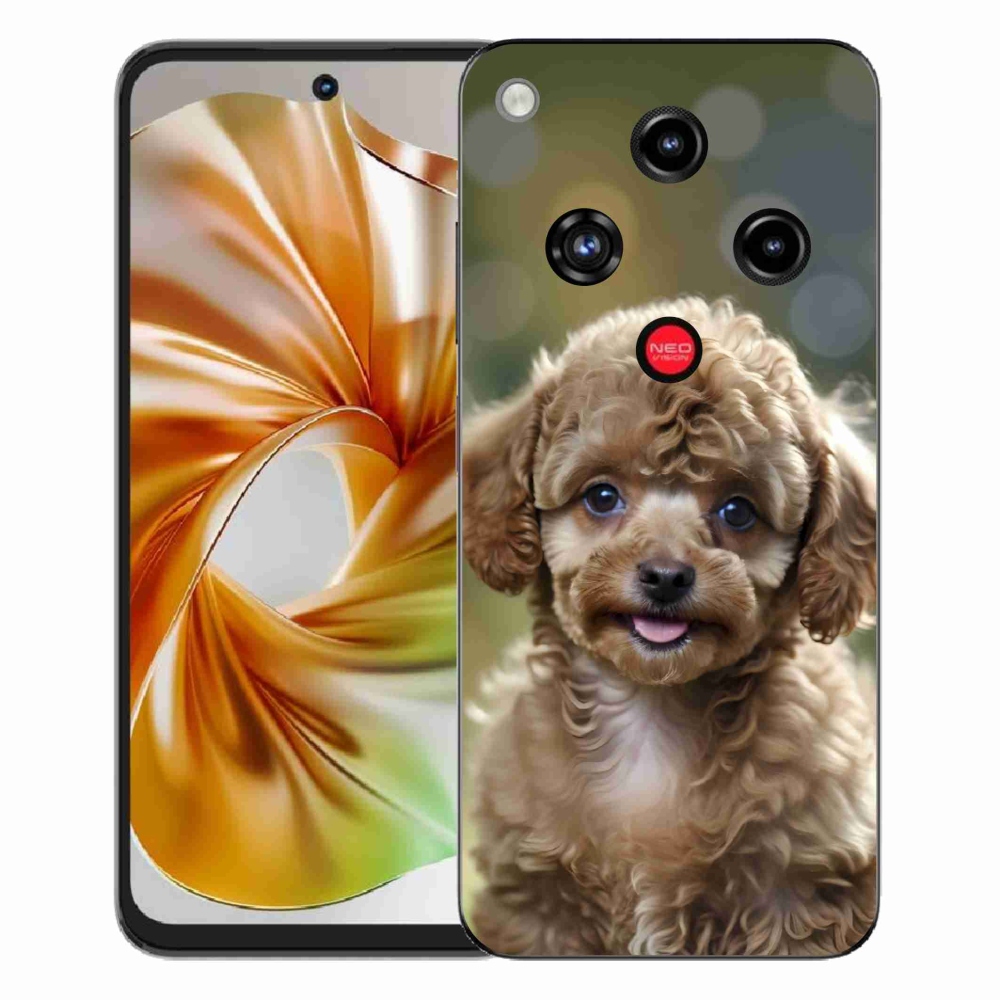 Gélový kryt mmCase na ZTE Nubia Focus 2 - roztomilý pudel