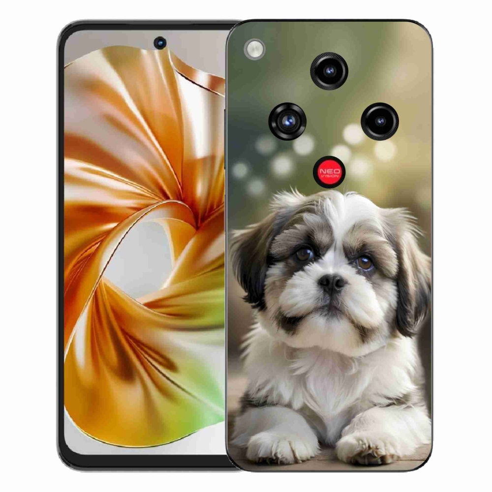 Gélový kryt mmCase na ZTE Nubia Focus 2 - roztomilý shih-tzu