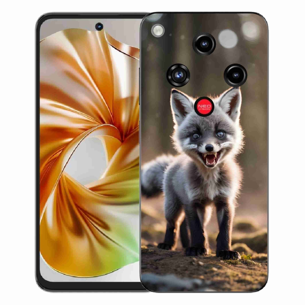 Gélový kryt mmCase na ZTE Nubia Focus 2 - rozzúrená líška