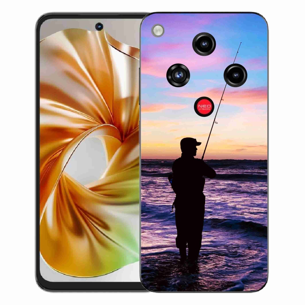Gélový kryt mmCase na ZTE Nubia Focus 2 - rybárčenie 1
