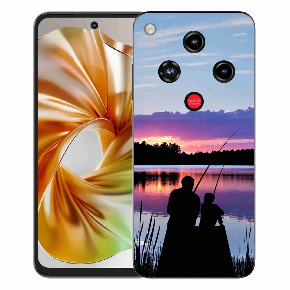 Gélový kryt mmCase na ZTE Nubia Focus 2 - rybárčenie 2