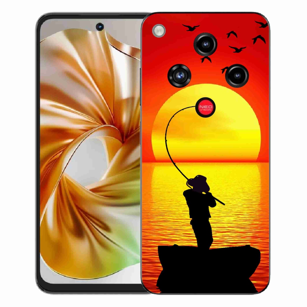 Gélový kryt mmCase na ZTE Nubia Focus 2 - rybárčenie