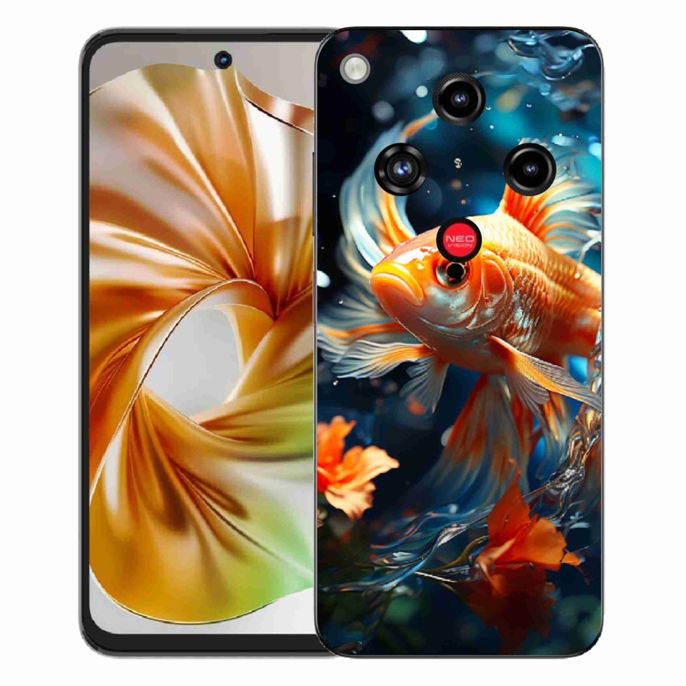 Gélový kryt mmCase na ZTE Nubia Focus 2 - rybka
