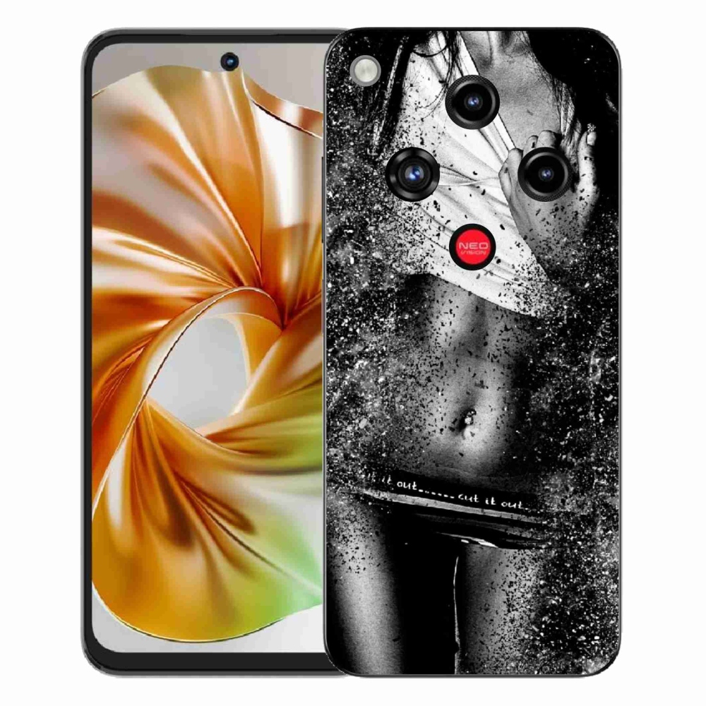 Gélový kryt mmCase na ZTE Nubia Focus 2 - sexy žena 1
