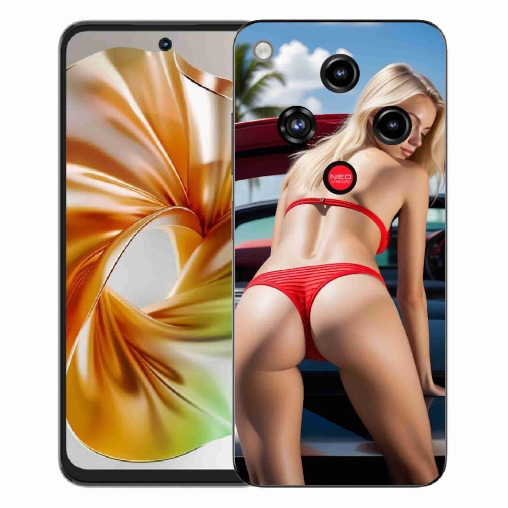 Gélový kryt mmCase na ZTE Nubia Focus 2 - sexy žena 2