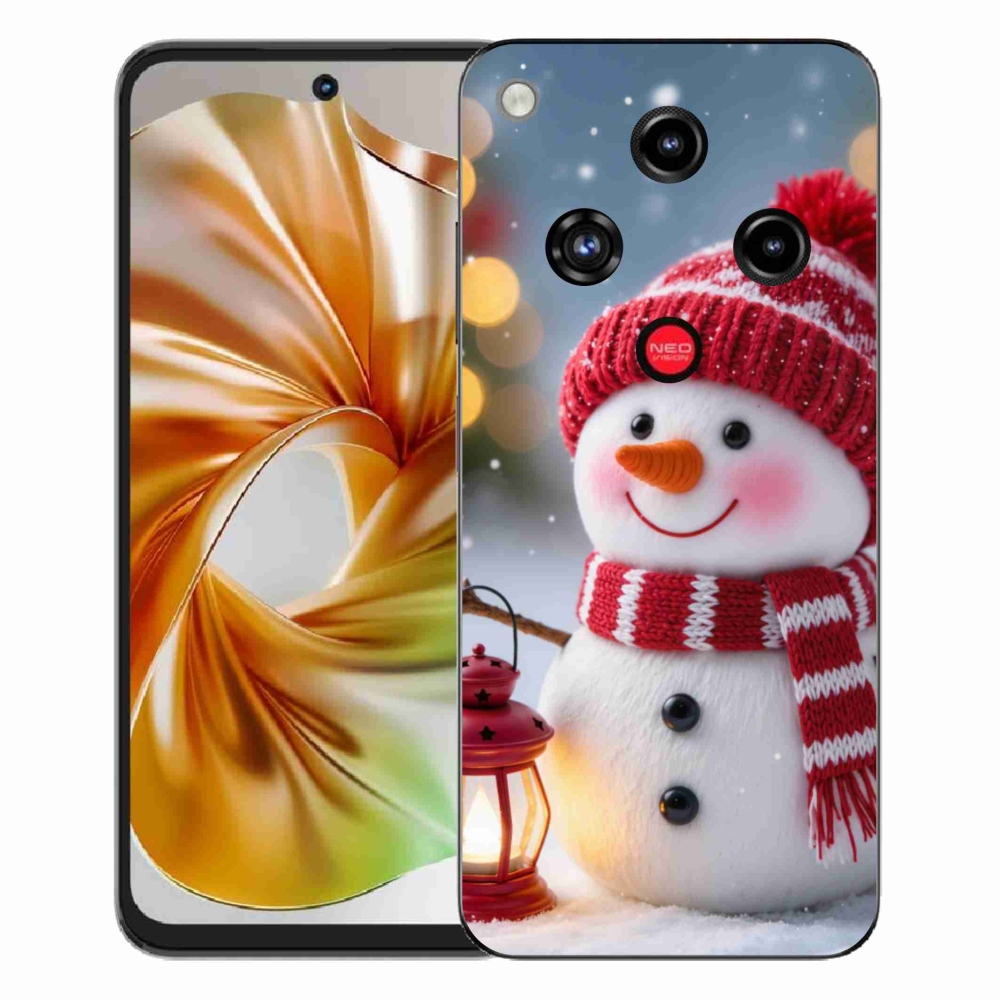 Gélový kryt mmCase na ZTE Nubia Focus 2 - snehuliak 2