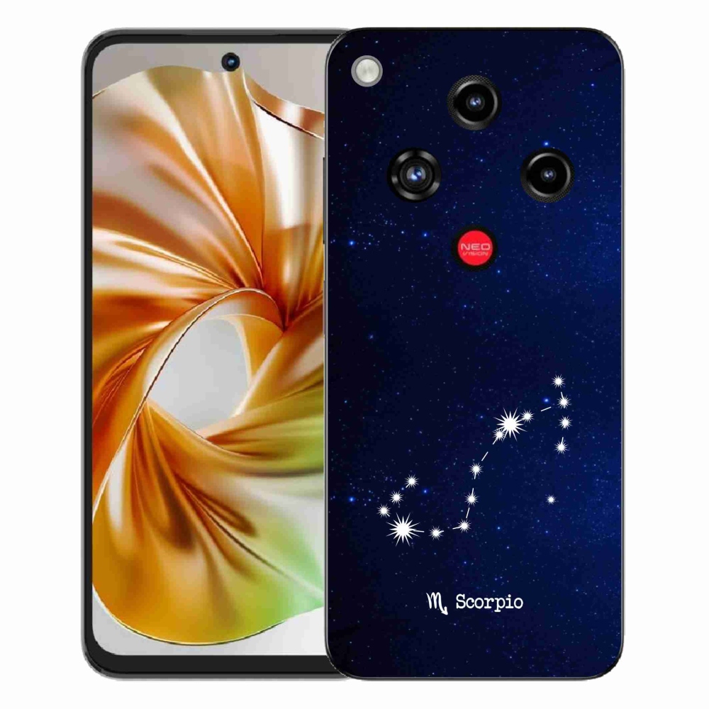 Gélový kryt mmCase na ZTE Nubia Focus 2 - súhvezdie Škorpióna