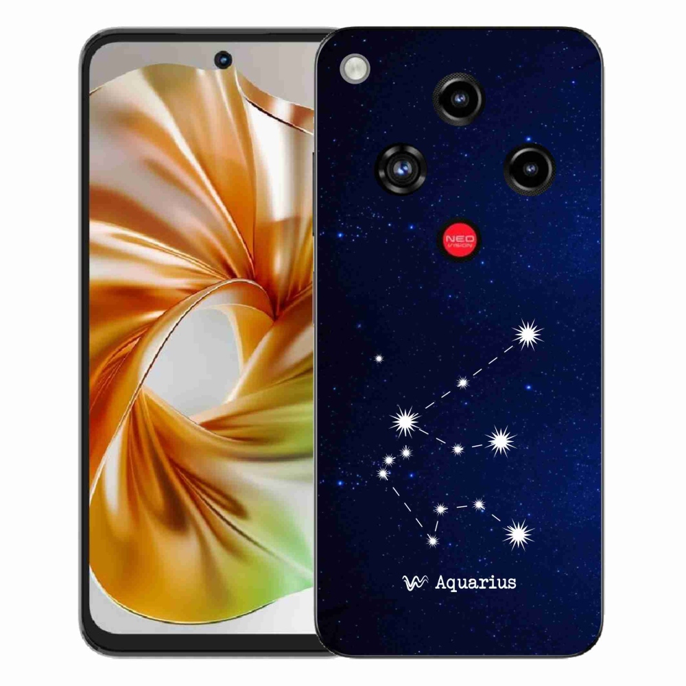 Gélový kryt mmCase na ZTE Nubia Focus 2 - súhvezdie Vodnára