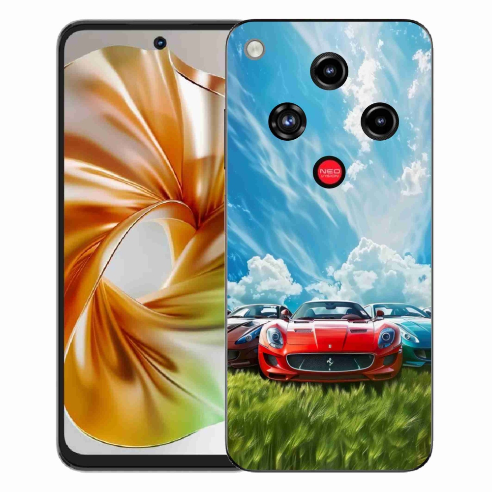 Gélový kryt mmCase na ZTE Nubia Focus 2 - športové vozidlá