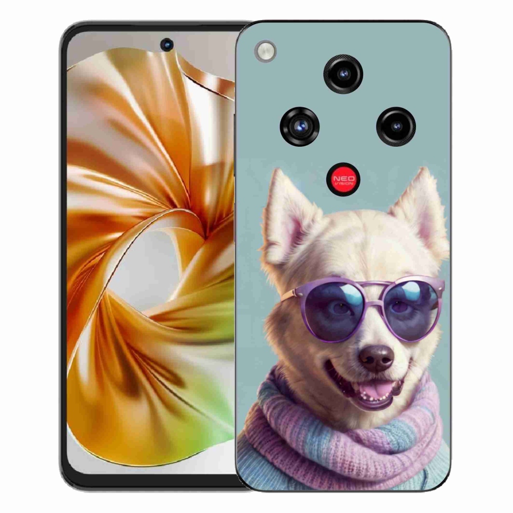 Gélový kryt mmCase na ZTE Nubia Focus 2 - štýlový nemecký špic
