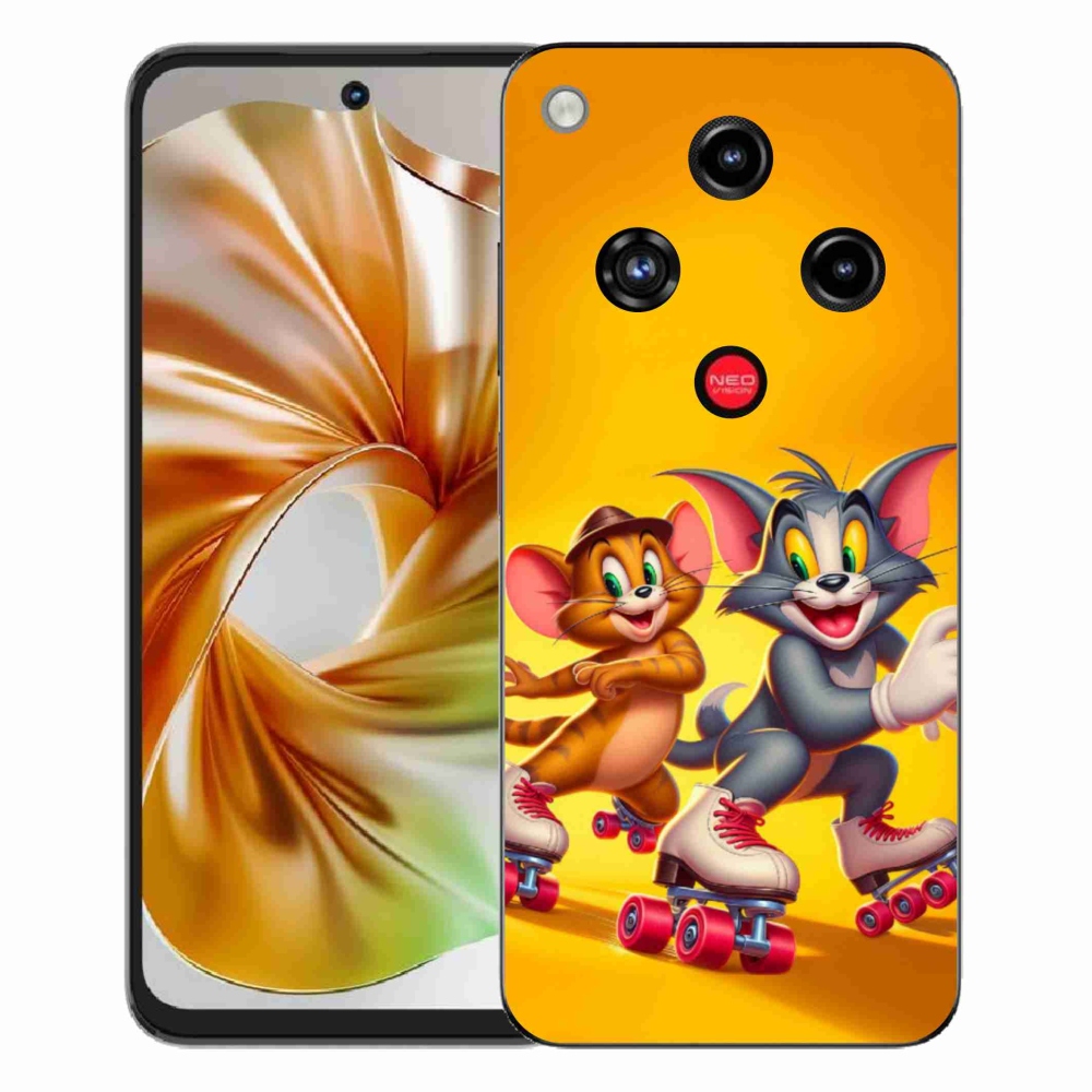 Gélový kryt mmCase na ZTE Nubia Focus 2 - tom a jerry