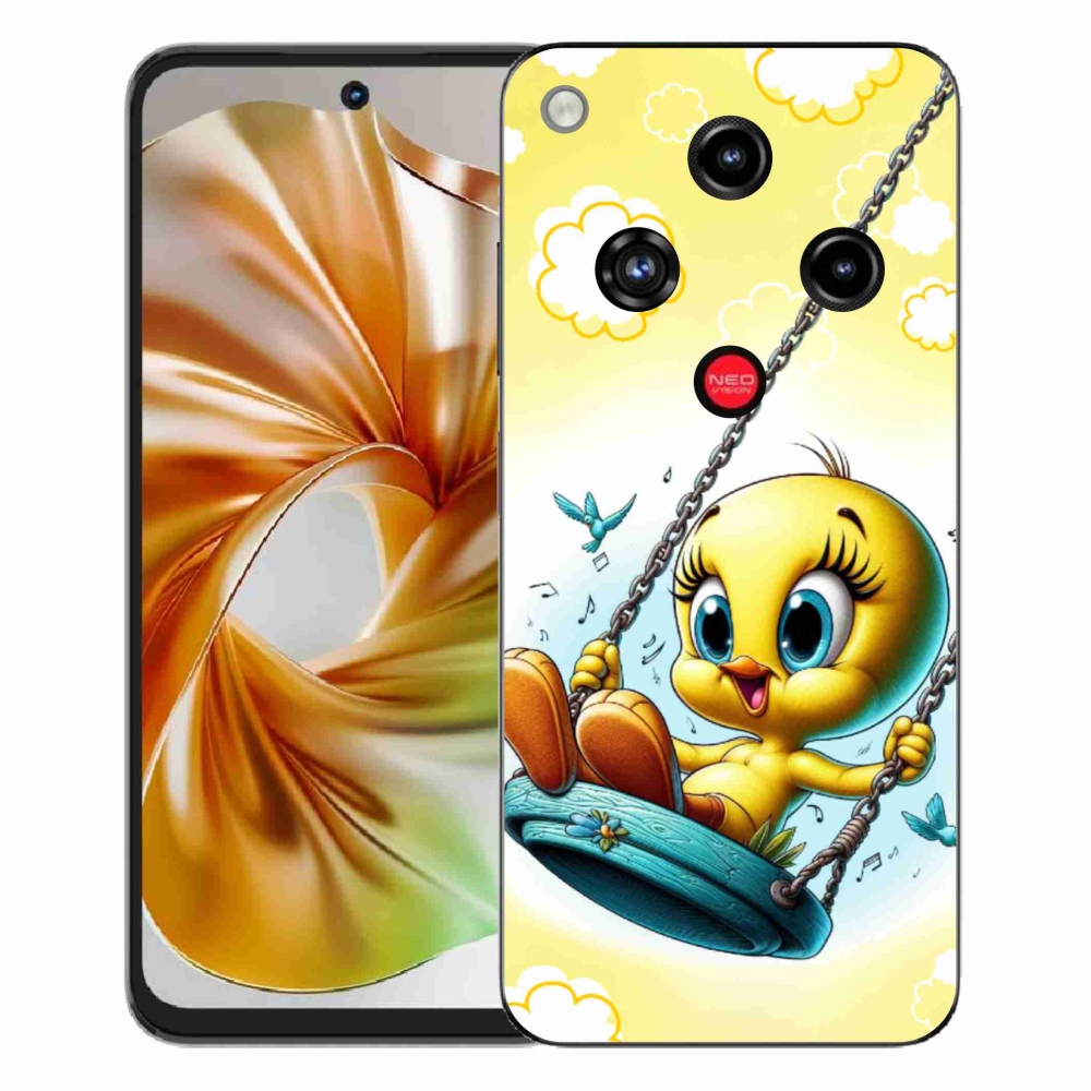 Gélový kryt mmCase na ZTE Nubia Focus 2 - tweety