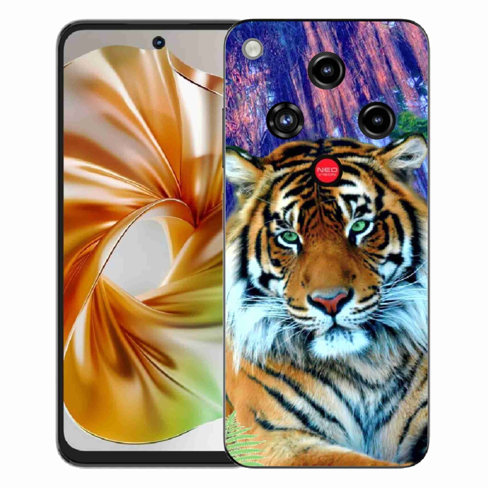 Gélový kryt mmCase na ZTE Nubia Focus 2 - tiger