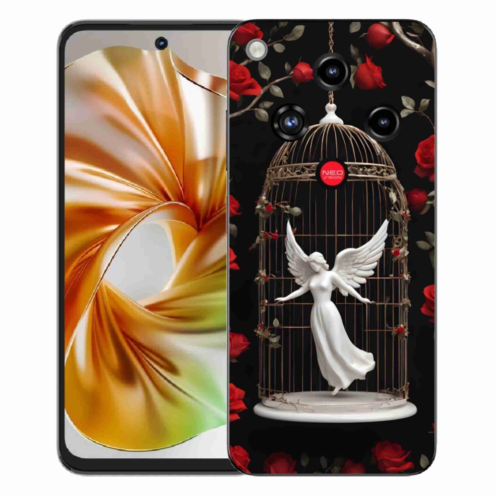 Gélový kryt mmCase na ZTE Nubia Focus 2 - uväznený anjel