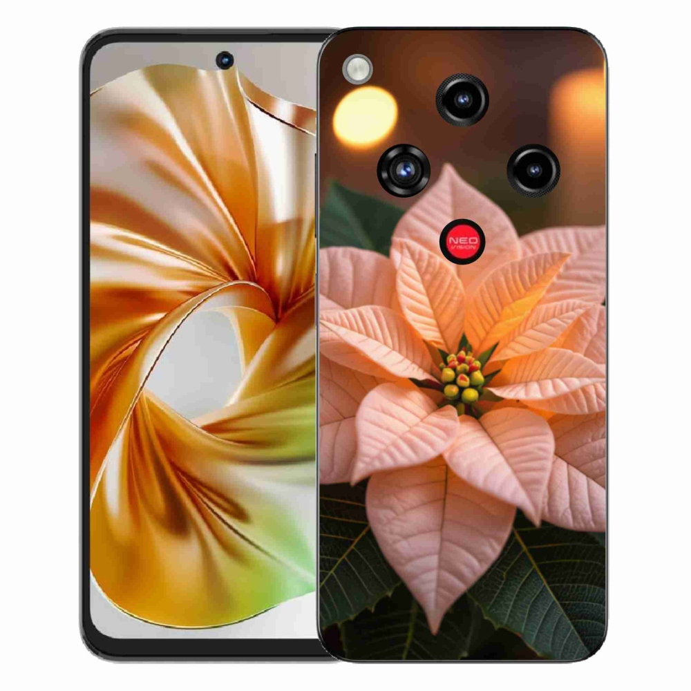 Gélový kryt mmCase na ZTE Nubia Focus 2 - vianočná hviezda