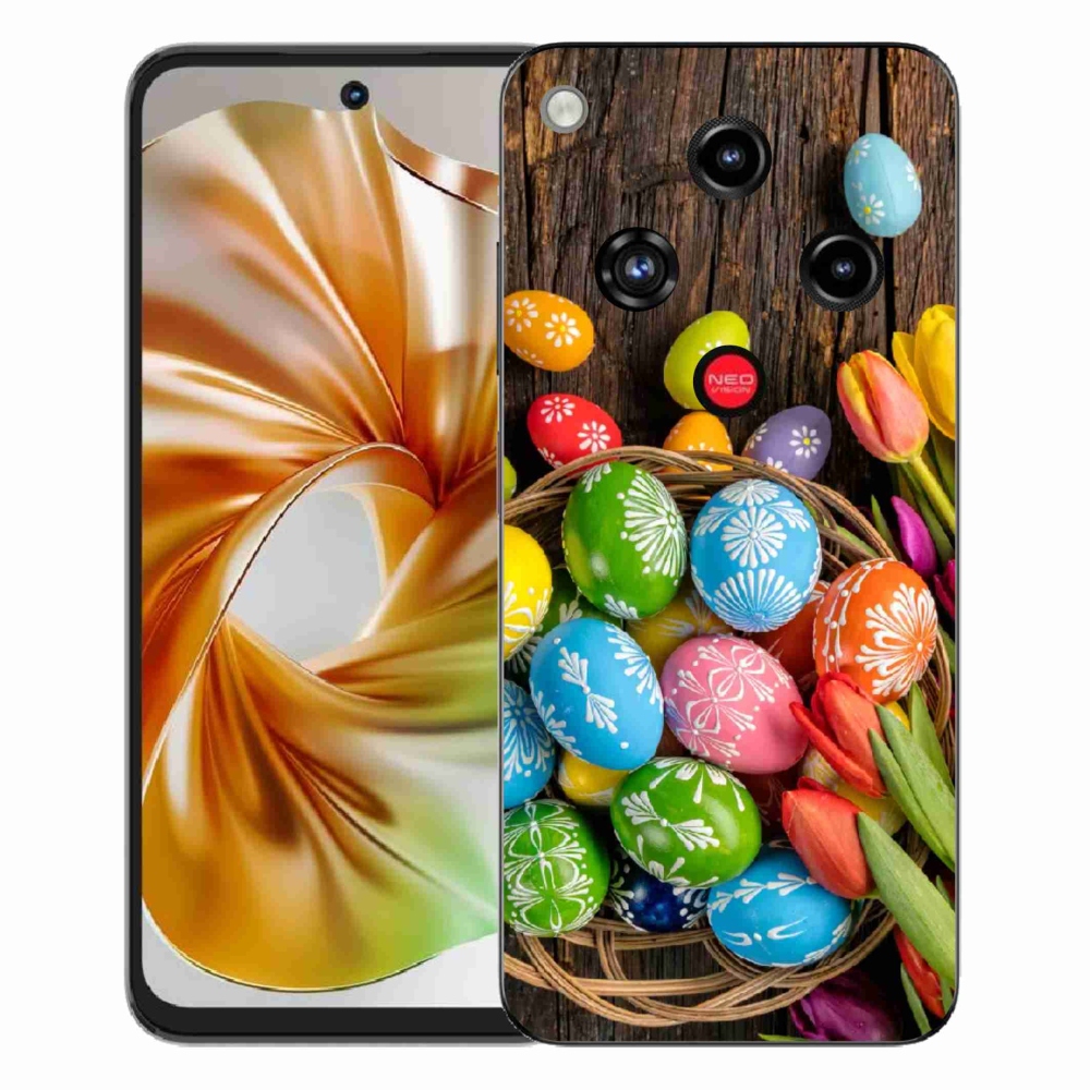 Gélový kryt mmCase na ZTE Nubia Focus 2 - veľkonočné vajíčka