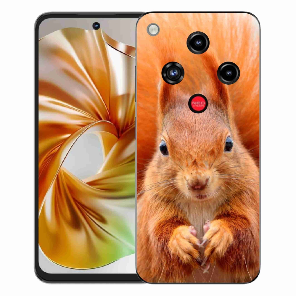 Gélový kryt mmCase na ZTE Nubia Focus 2 - veverička