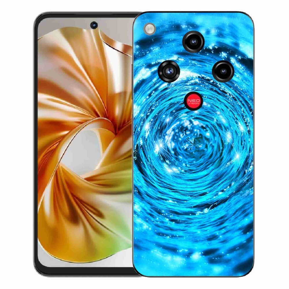Gélový kryt mmCase na ZTE Nubia Focus 2 - vodný vír