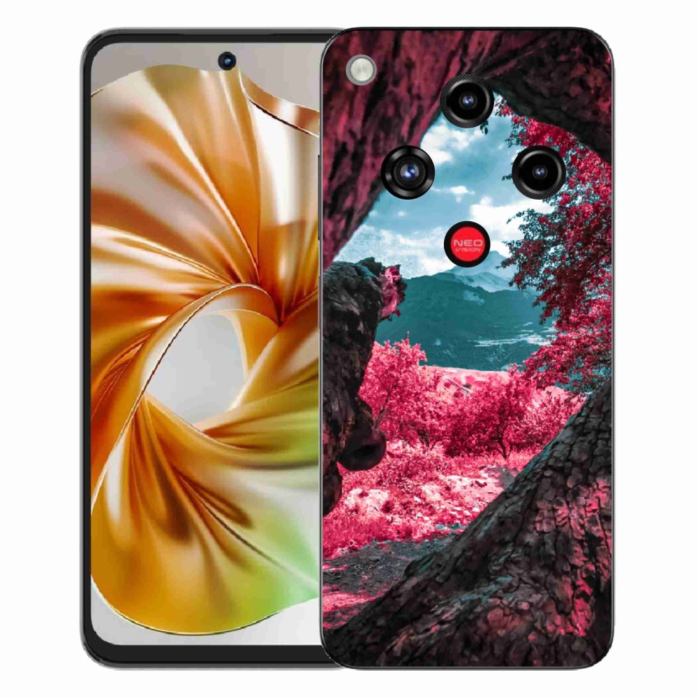Gélový kryt mmCase na ZTE Nubia Focus 2 - výhľad na hory