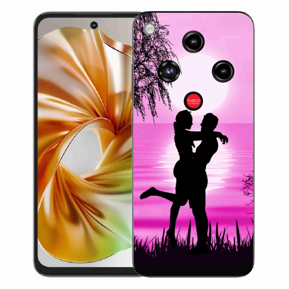 Gélový kryt mmCase na ZTE Nubia Focus 2 - západ slnka