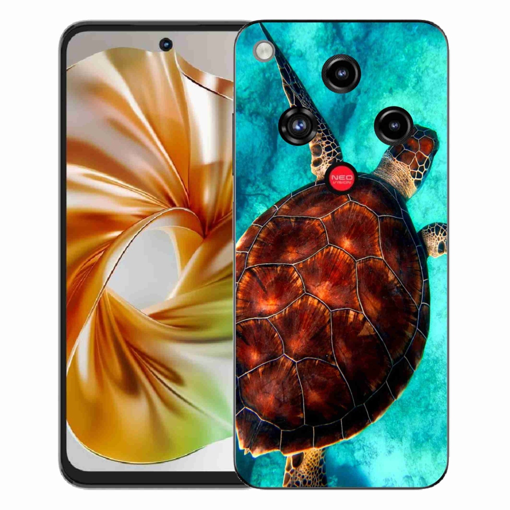 Gélový kryt mmCase na ZTE Nubia Focus 2 - korytnačka
