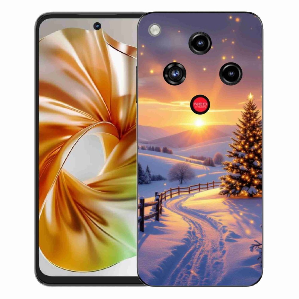 Gélový kryt mmCase na ZTE Nubia Focus 2 - zimná krajina